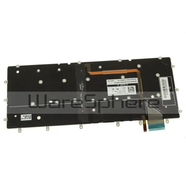  US laptop Keyboard NO Frame W/Backlit Component For Dell Inspiron 15 7547 7548 XPS 13 9350 9343 DKD