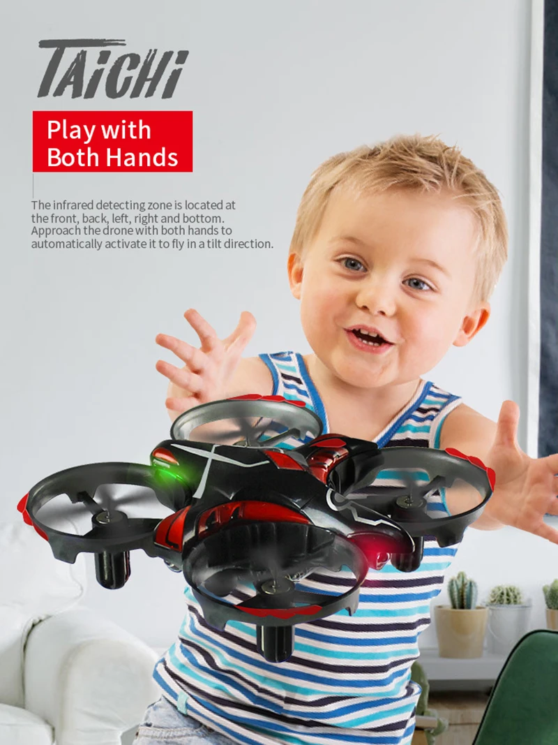 giá lái ứng Quadcopter cảm United States tương chơi đồ bay độ trẻ không em đầu Giảm SHAREFUNBAY Dollar thăng người máy Stop118 ngoại USD xa cùng chế cuối H56 RC trực hồng tác từ 7 giá lái ứng Quadcopter 7