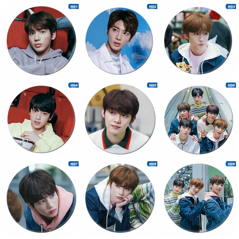 

2019 Kpop TXT Album Badge Brooch Pins Collection Badges For Backpacks Decoration