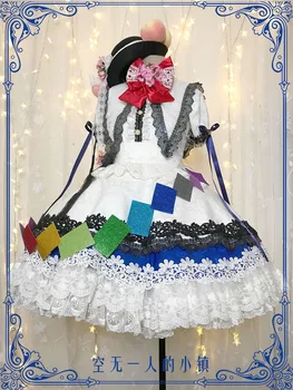 

Hinanawi Tenshi TouHou Prohect Cosplay Hinanawi Tenshi cosplay costume dress costume made