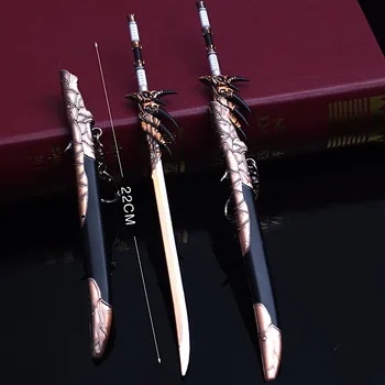 

Monster Hunter World Keychain Action Figure Key Ring Metal Zinc Alloy 22cm