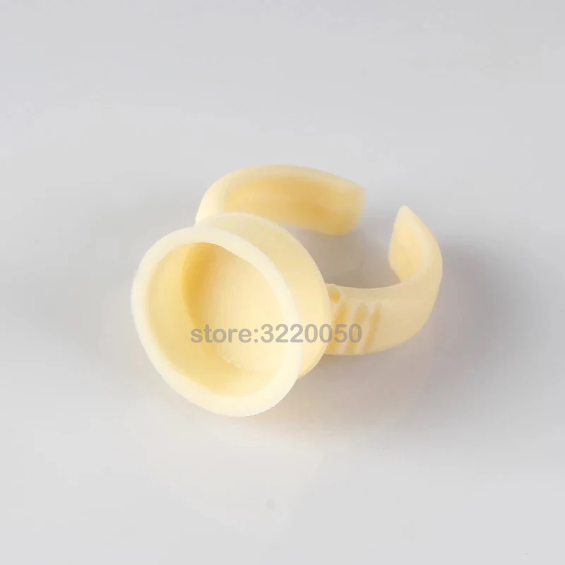 1000 pces descartaveis anel tampoes microblading silicone 04