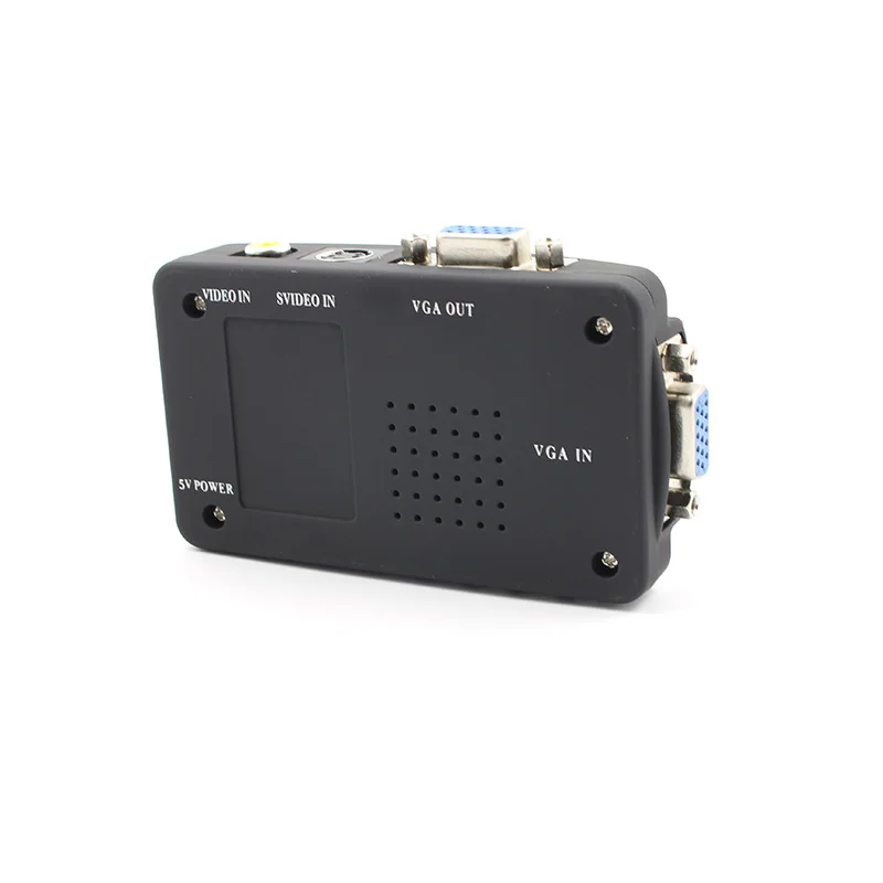 AV to VGA PC Laptop Composite Video TV VGA S-Video Composite RCA AV to VGA Converter Switch Adapter Switcher Box (4)