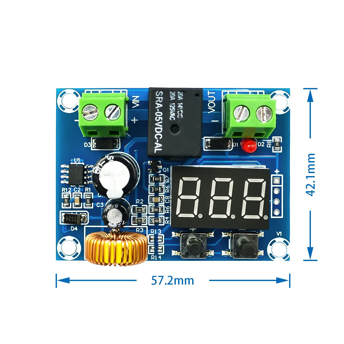

XH-M609 12-36V Battery Low Voltage Disconnect Protection Module DC Output