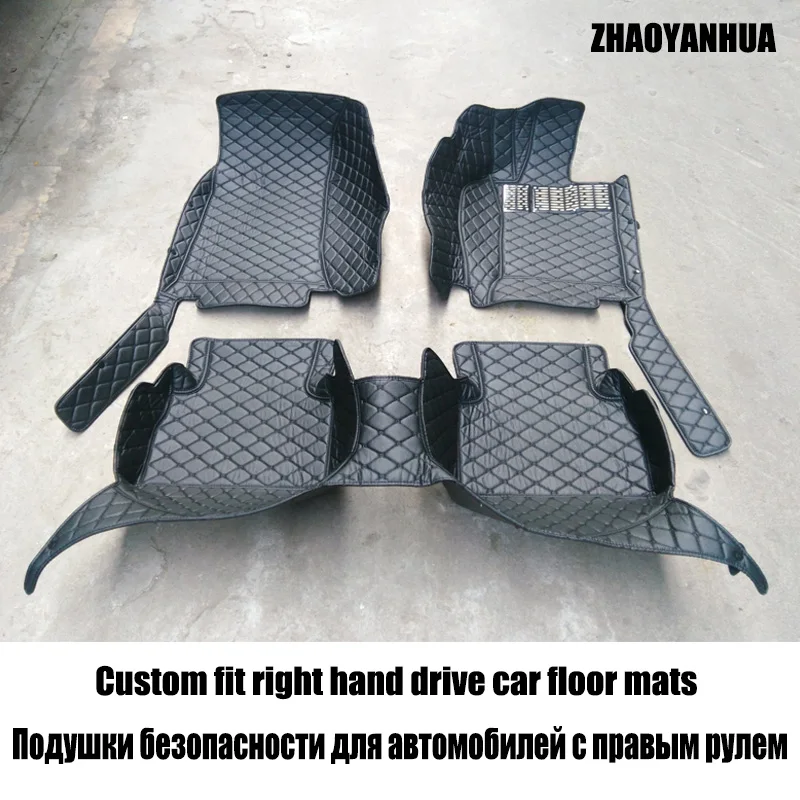 Custom fit автомобиля аксессуары для интерьера с правым рулем коврик hyundai ix30 ix35 i30 veloster