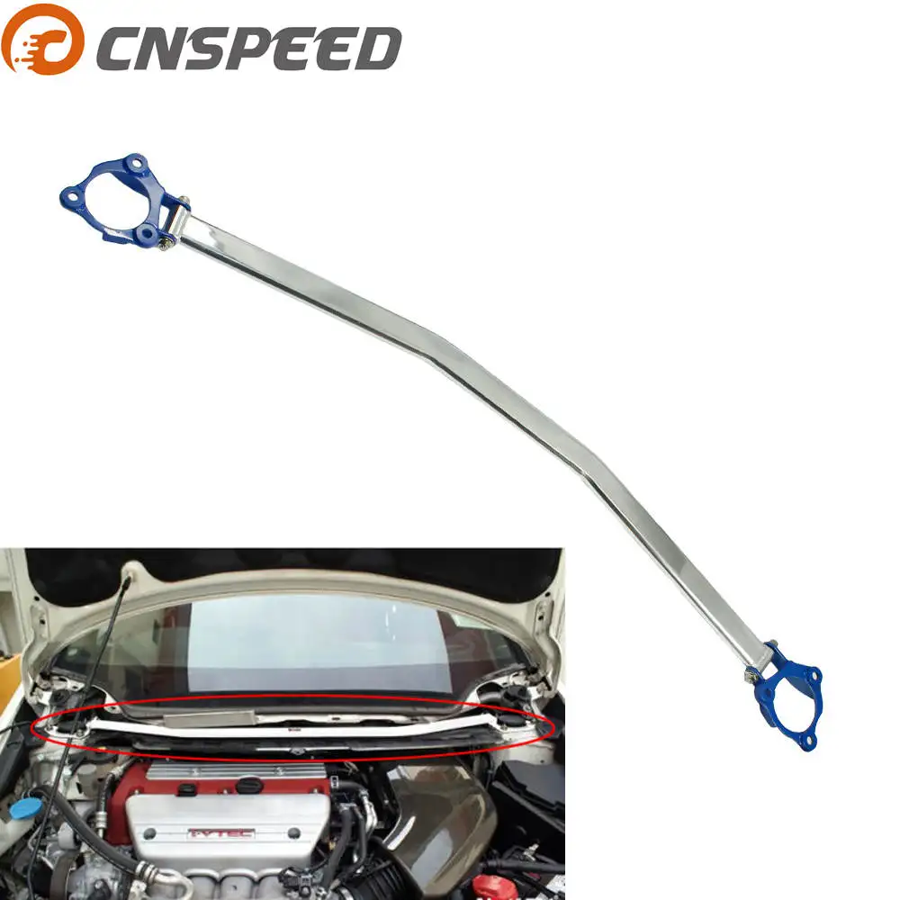 Cnspeed Front Strut Bar New Aluminum Front Upper Strut Tower Bar Brace