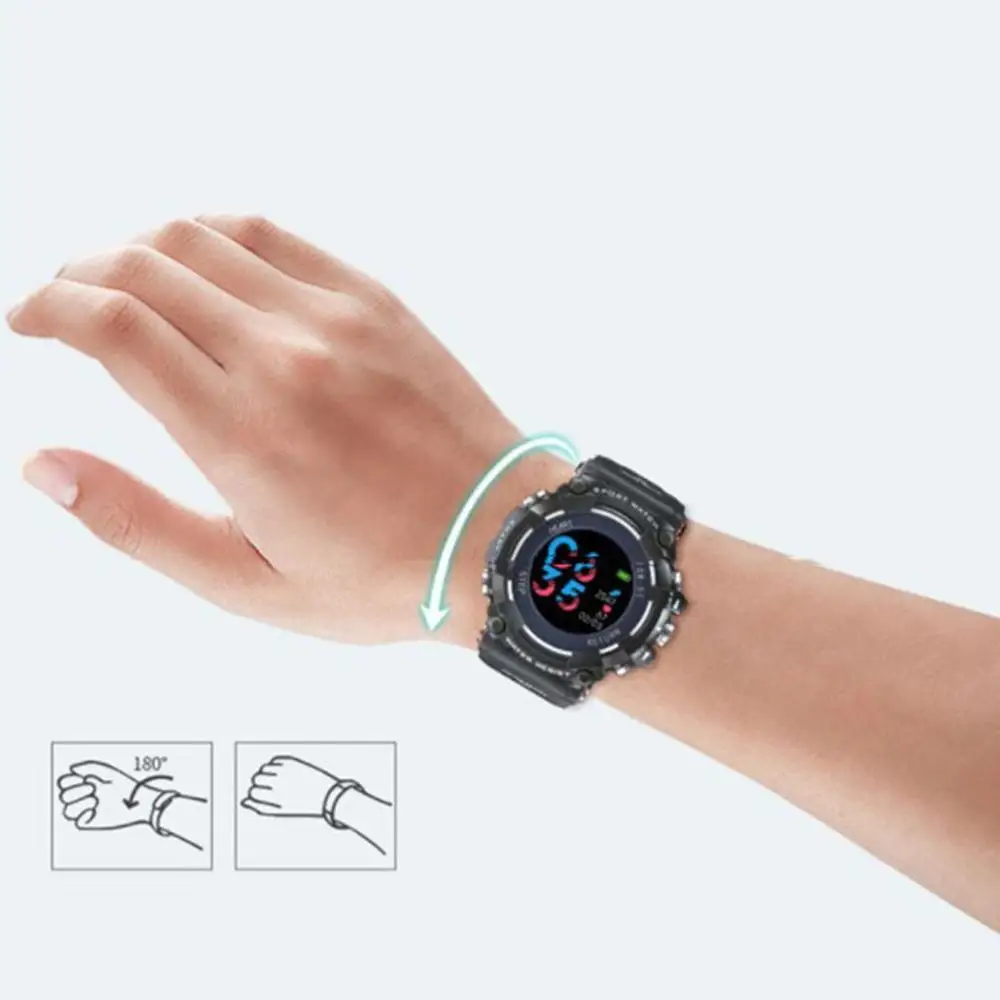 

MX16 Smart Watch 1.0 Inch TFT Color Screen Pedometer Heart Rate Monitor Smartwatch IP68 Waterproof Smart Watches