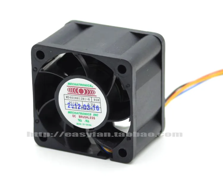 Оригинальный MECHATRONICS 4028 MD4028H12B1 + 6 40*40*28 мм четырехпроводный сервер двойной