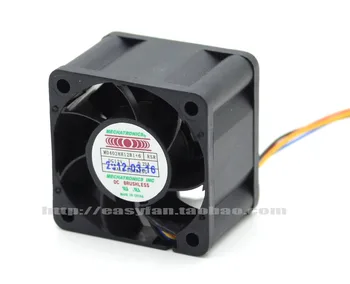 

Original MECHATRONICS 4028 MD4028H12B1 + 6 40 * 40 * 28MM four-wire server double ball fan