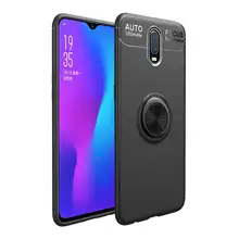 Ring bracket phone case for oneplus 7 thin soft protective case for oneplus 7 pro rotatable magnetic holder cover for oneplus 7