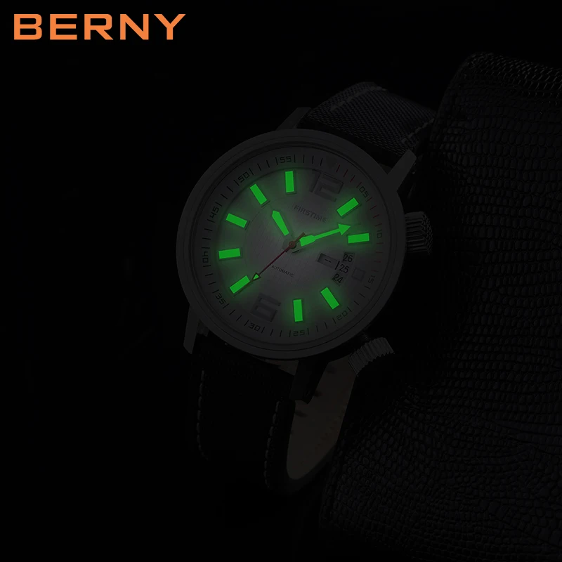 Automatic Diver's Watches for Men Sport Swim Mechanical Watch Calendar Heavy duty Super Luminous