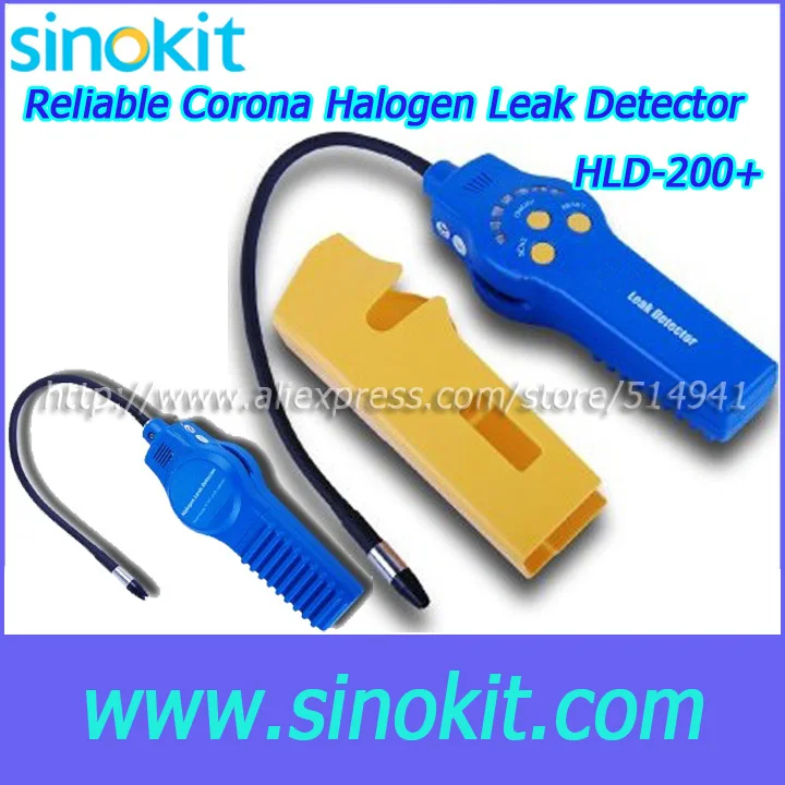 

Dual-color LED idicator lightes Reliable Negative Corona Halogen Leak Detector
