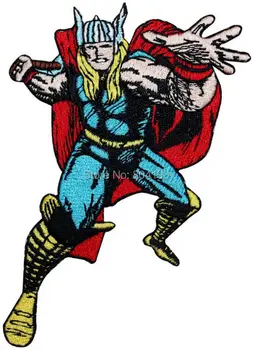 

3.5" Thor God of Thunder Marvel Comics Superhero & Avenger Movie TV Series Costume Embroidered Emblem applique iron on patch