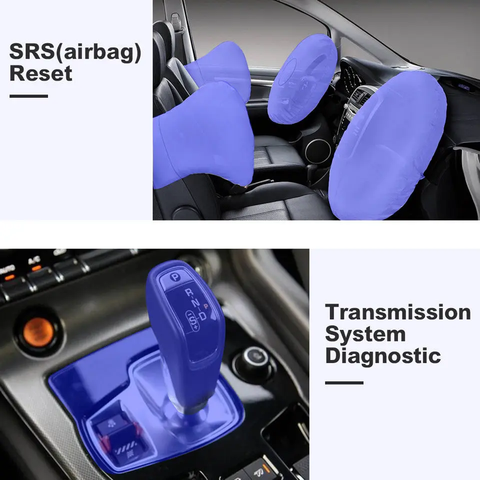 Autel ML629 CAN OBD2 сканер код ридер+ ABS/SRS Инструмент для диагностического сканирования автомобиля, выключает светильник двигателя(MIL) и ABS/SRS