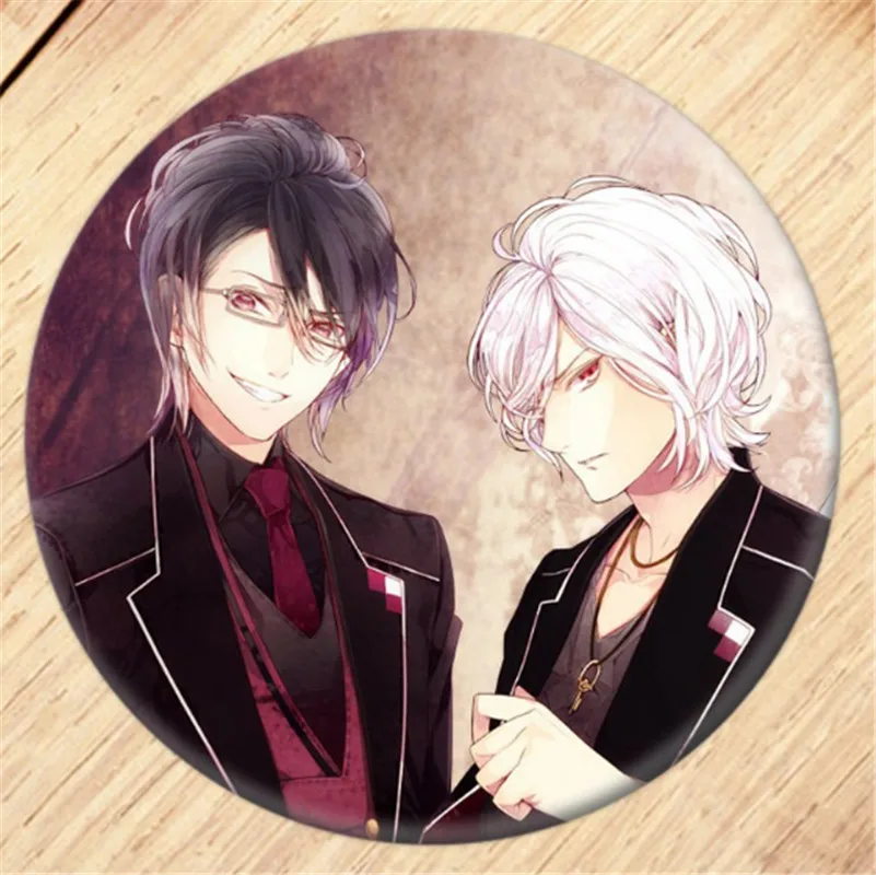 1 шт. аниме DIABOLIK LOVERS значок косплея мультфильм брошь булавка коллекция Значки для рюкзаков украшения 18762 - Окраска металла: 11