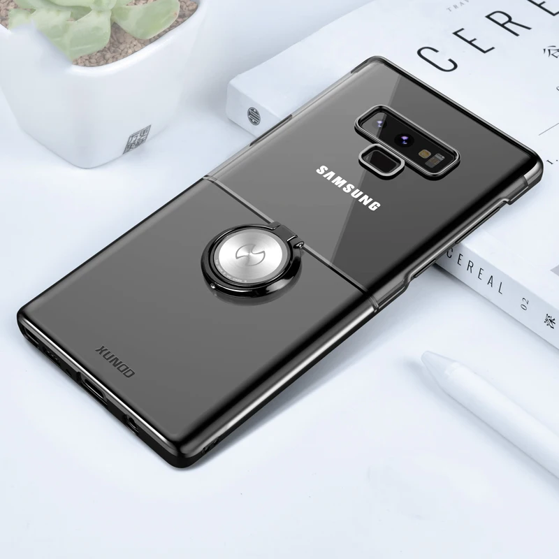 Для samsung Galaxy Note 9 Note 8 чехол Xundd с кольцом на палец, Жесткая крышка из поликарбоната для Galaxy Note 9, чехол с кольцом-держателем