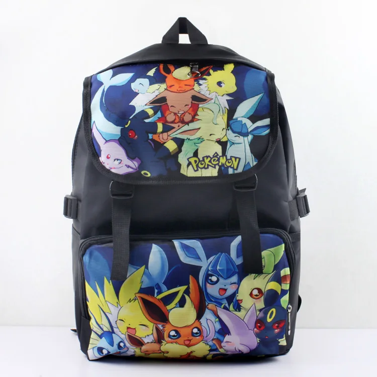 Pokemon Eevee Umbreon Sylveon Womens Mens Backpack Boys Girls School Backpacks Pokemon Bag Children Cartoon School Bags Backpack