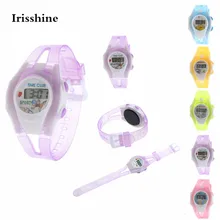 Irissshine T5 Boy Girl Student Sport Time Clock Electronic Digital LCD Wrist Watch GIFT children watches wholesale