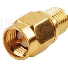 Superbat 5 шт. SMA радиочастотный адаптер RP-SMA разъем SMA Прямой штекер коаксиальный разъем