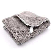 40 см x 30 см супер толстое плюшевое полотенце из микрофибры для чистки машины Ткань Уход За Автомобилем микрофибра воск полировка детализированное полотенце