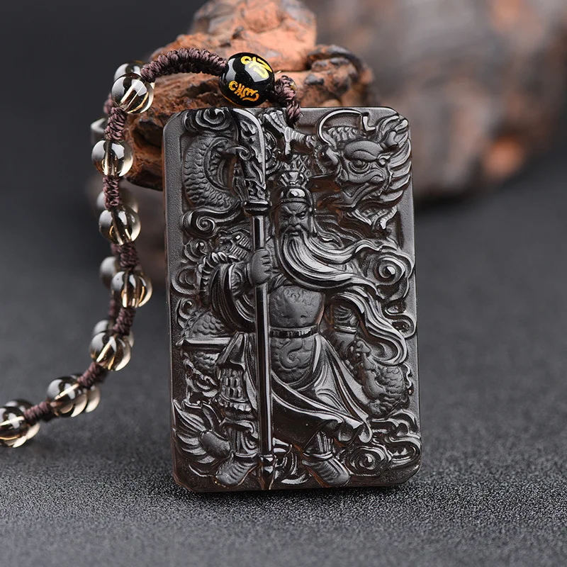 

Natural ice kinds of obsidian duke guan pendant pendant kwan tai guan natural ice obsidian manufacturers selling