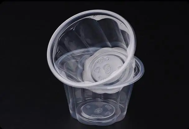 100 шт 150 мл Свадебная вечеринка доступная пластмассовая столовая посуда прозрачная пластиковая десертная чашка одноразовые пластиковые пудинг чашки для мороженого
