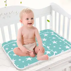 Водонепроницаемый коврик для пеленания мочи для новорожденных, дышащий чехол для простыни, кроватки AN88