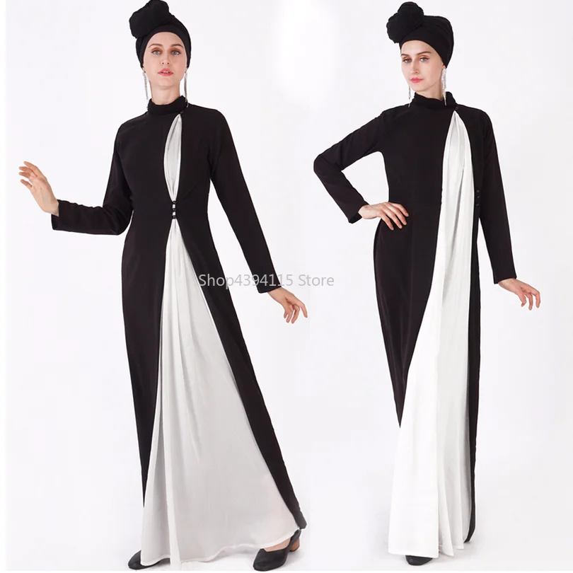 Kaftan abaya Дубай мусульманский хиджаб платье Турция цзилбаб Caftan Рамадан Абая для