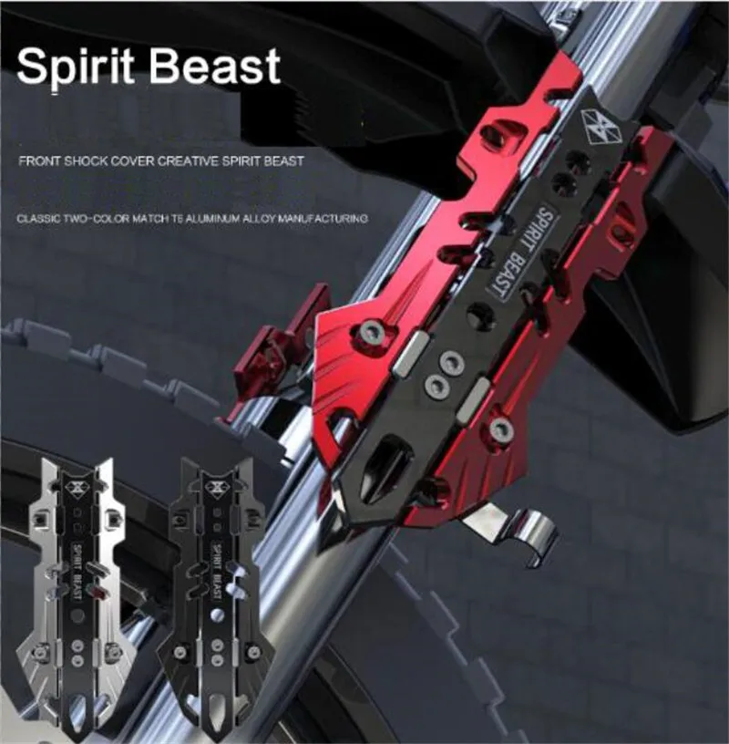 

SPIRIT BEAST Motorcycle Accessories Before The Shock Proof Cover Off Road Vehicles Personalized Front Shock Cover