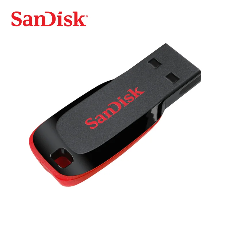 USB флеш накопитель SanDisk Cruzer Blade U Disk 8 ГБ 16 32 мини 64 Гб 128 2 0 флэш карта памяти (SDCZ50)|memory
