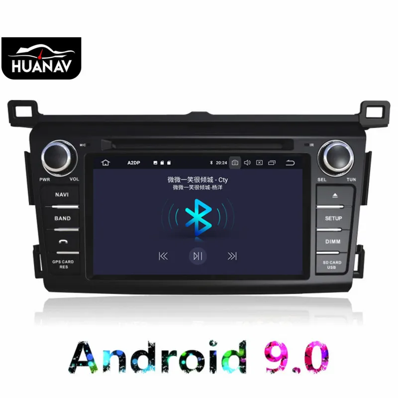 Новейший Android 9,0 автомобильный DVD плеер gps навигация для Toyota RAV4 2013 Автомобильный Радио плеер Мультимедиа голова uint рекордер