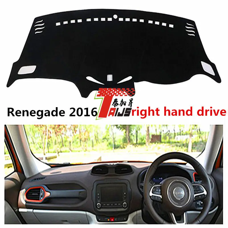 TAIJS 2016 right hand drive Colorful style car dashboard mat cover pad
