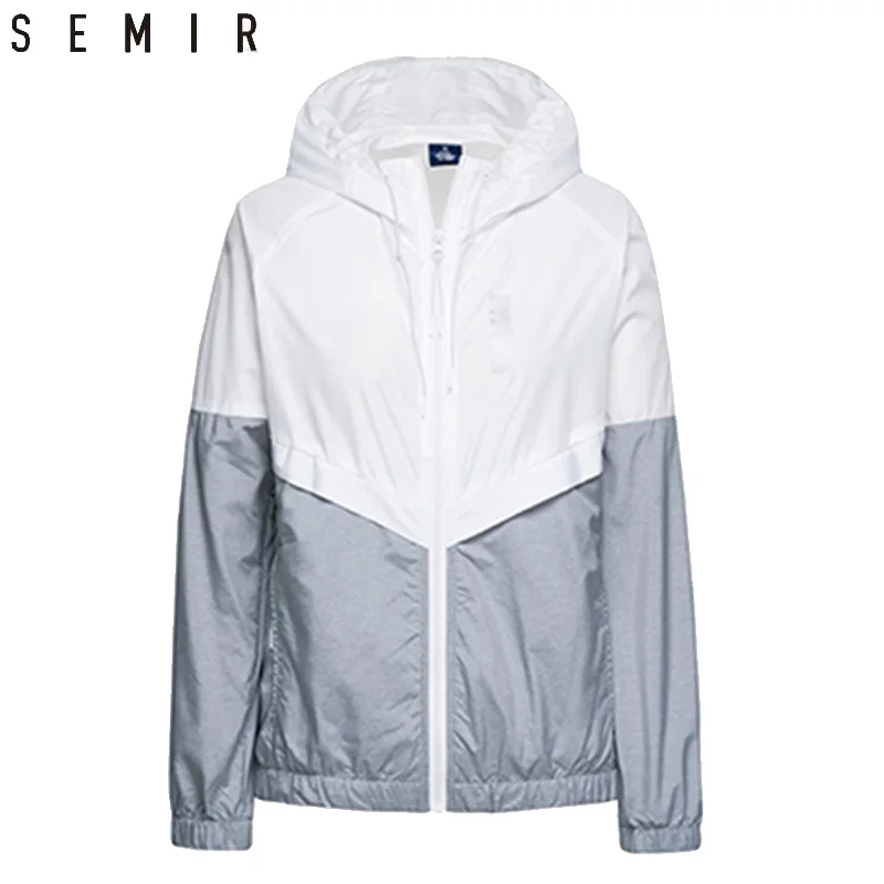 SEMIR весенняя куртка Для женщин одноцветное пальто Jaqueta Feminina Casaco Feminino осень