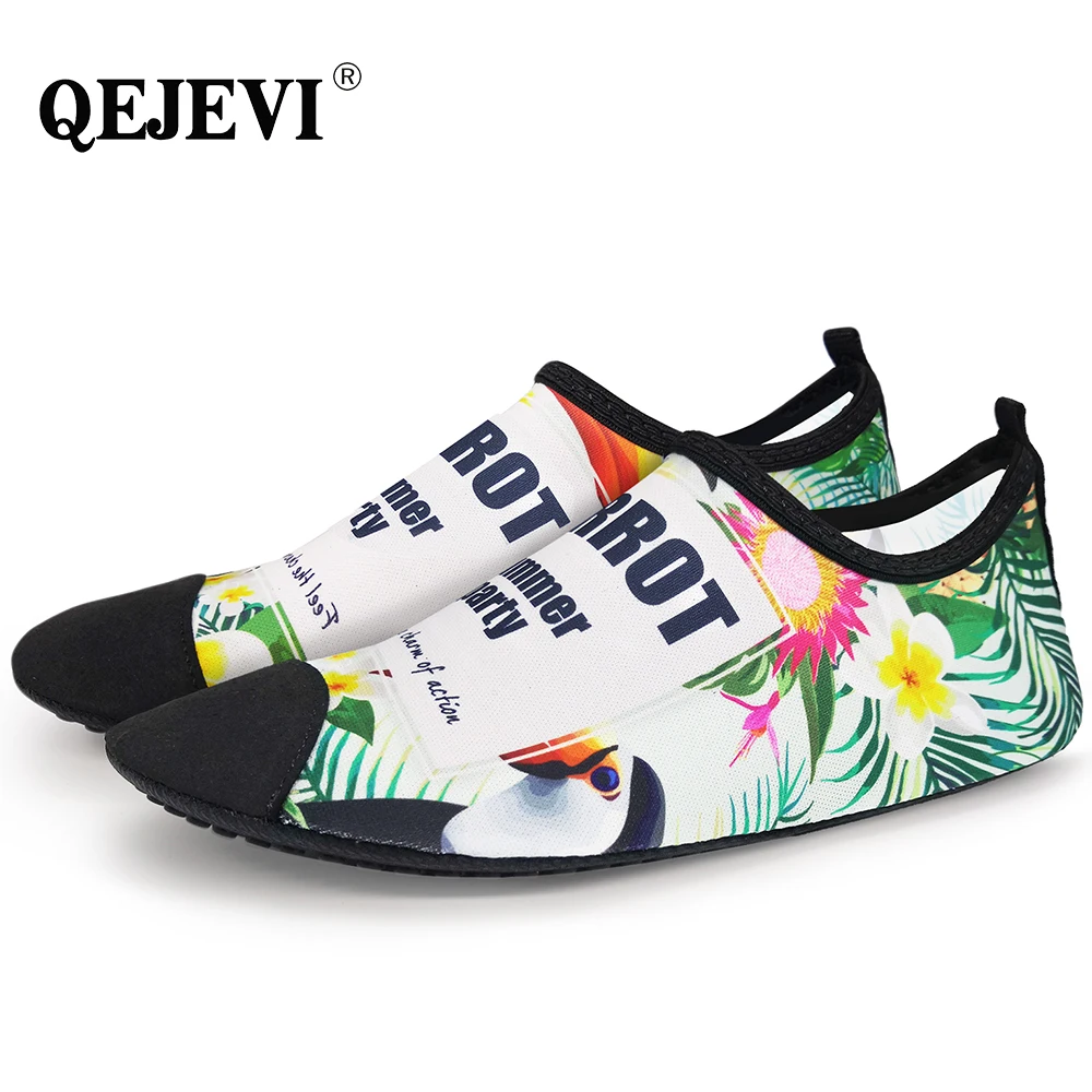 Лидер продаж; QEJEVI/Обувь для водных видов спорта; женская и мужская летняя пляжная обувь с морской прибой для плавания; прогулочная обувь для