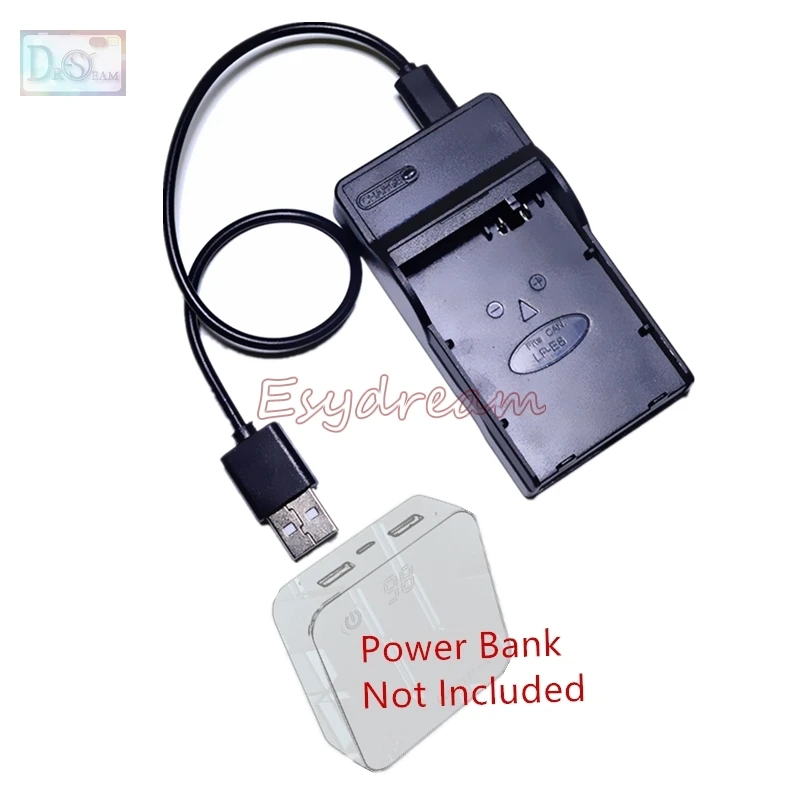 LC-E8 CBC-E8 USB Charger for Canon LPE8 LP-E8 Battery Digital Camera EOS 550D 600D 650D 700D Kiss X4 X5 X6 Rebel T2i T3i T4i T5i