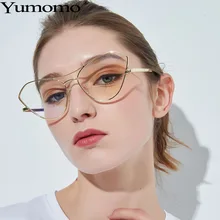 Солнцезащитные очки с кошачьим глазом для женщин, ретро, бабочка с впадиной, золотые плоские зеркальные очки, рамка UV400 Oculus, женские, De Sol Gafas