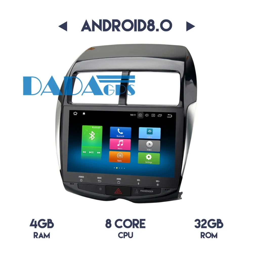 10 2 дюймов Android 9 0 автомобильное радио GPS для MITSUBISHI ASX RVR Outlander Sport 2010 2011 2012 2013 2014 без DVD