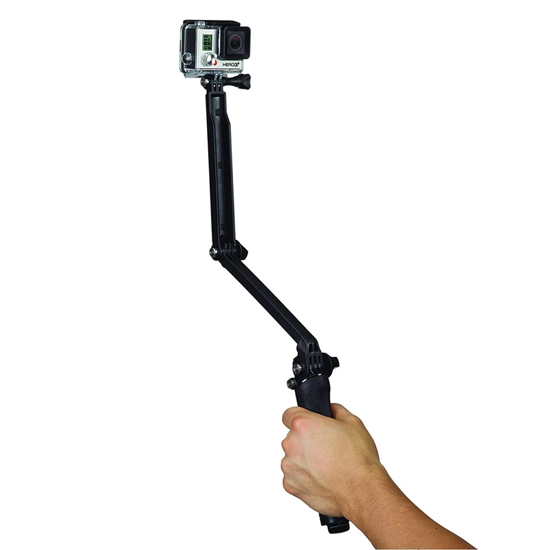 Аксессуары для трехкомпонентный каталитический регулировочный рычаг Hero4/3+ 3 степенями свободы складывающийся втрое ручка кронштейна/штатив с автоспуском Тройная муфта Камера