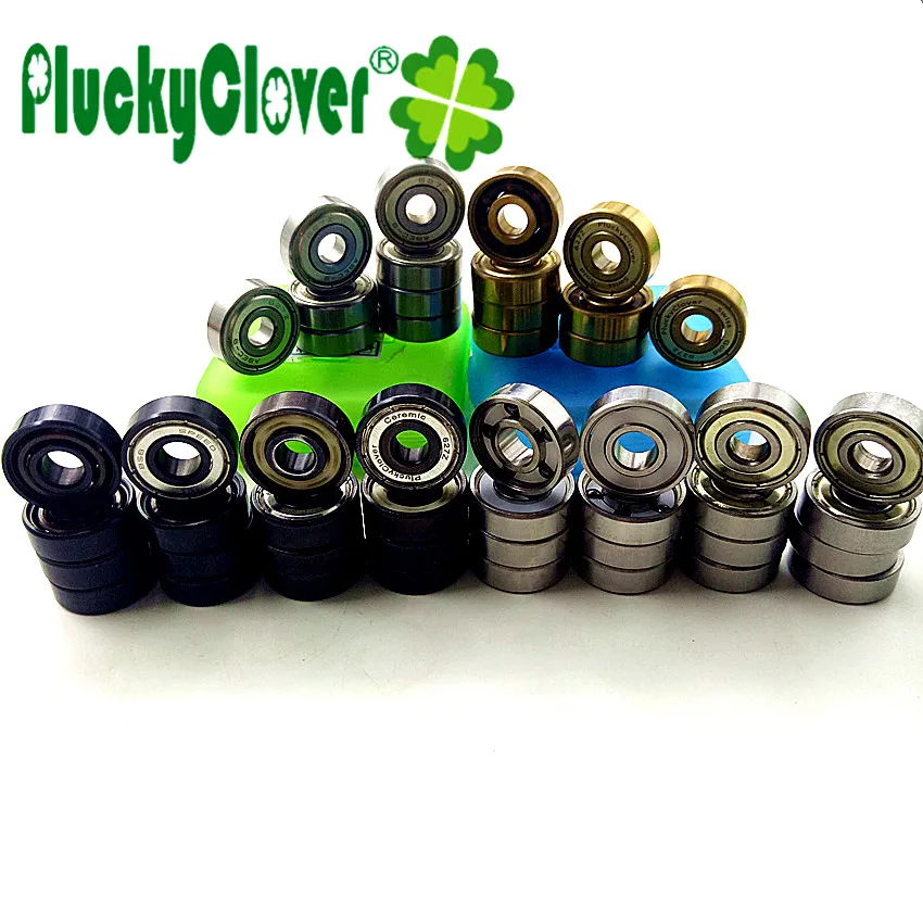 Skating Bearing 8pcs 627 Ceramic Ball Quad Skating bearing 7mm bore size for Artistic Skates Derby roller quad Rollerski Double Roller Figure skate