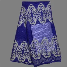 Hübsches abendkleid material doppelte farbe gemischt Französisch tüll stoff mit strass für lady XNE17 (5 yards/lot)