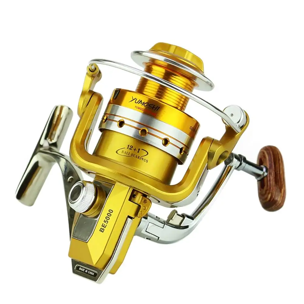 LumiParty Ultra Smooth Powerful Fishing Reel Spinning Reels with Metal