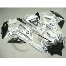 White Crown INJECTION Plastic Fairing For SUZUKI GSX-R GSXR 600 750 08-10 09 2A