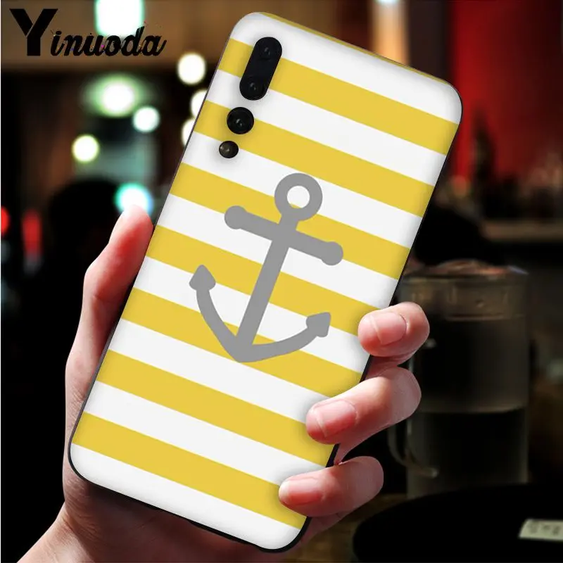 Anchor boat blue heart band