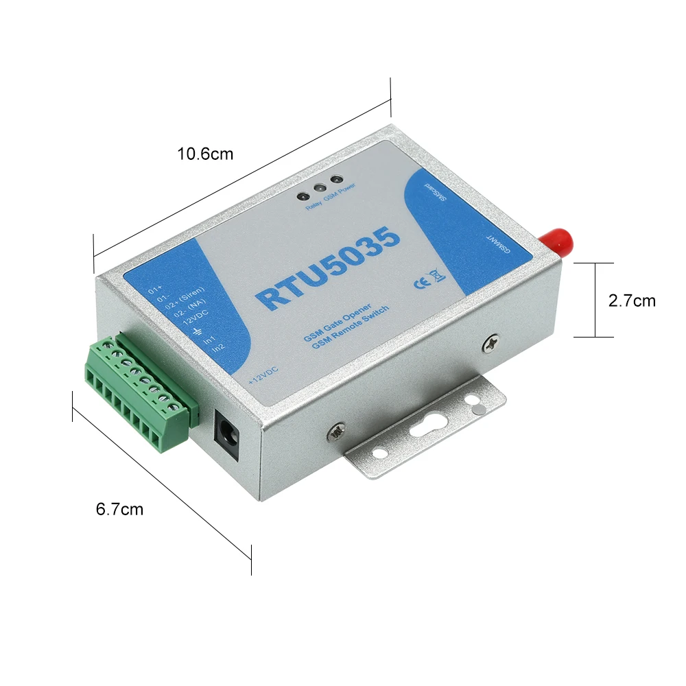 GSM/2G GSM дверь ворот удаленное управление при помощи включения/выключения гарнитура звонки во время при помощи sms-команд Поддержка 850/900/1800/1900 МГц