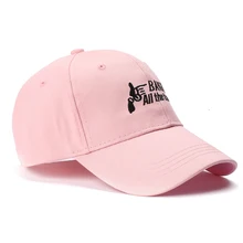 Бейсболка осанка с вышитым буквенным принтом, хлопковая шапка с ремешком, головной убор, спортивная одежда для улицы с регулируемой застежкой сзади
