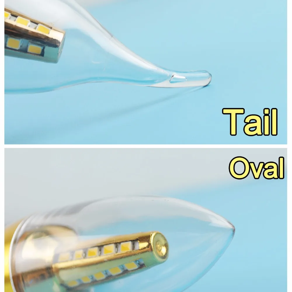 6pcs Golden Silver 5w 9w 12w E14 LED Candle Light LED Bulb 110V 220V Led Lamp E14 Cool Warm White Lampara Spotlights Ampolletas 6pcs Golden Silver 5w 9w 12w E14 LED Candle Light LED Bulb 110V 220V Led Lamp E14 Cool Warm White Lampara Spotlights Ampolletas