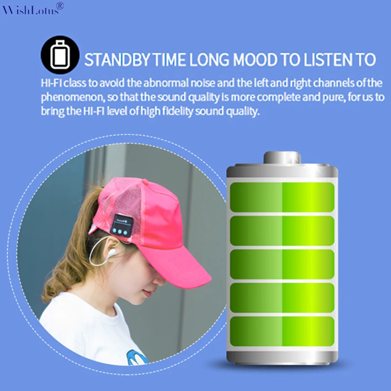 earphone headphone Bluetooth cap  (17)