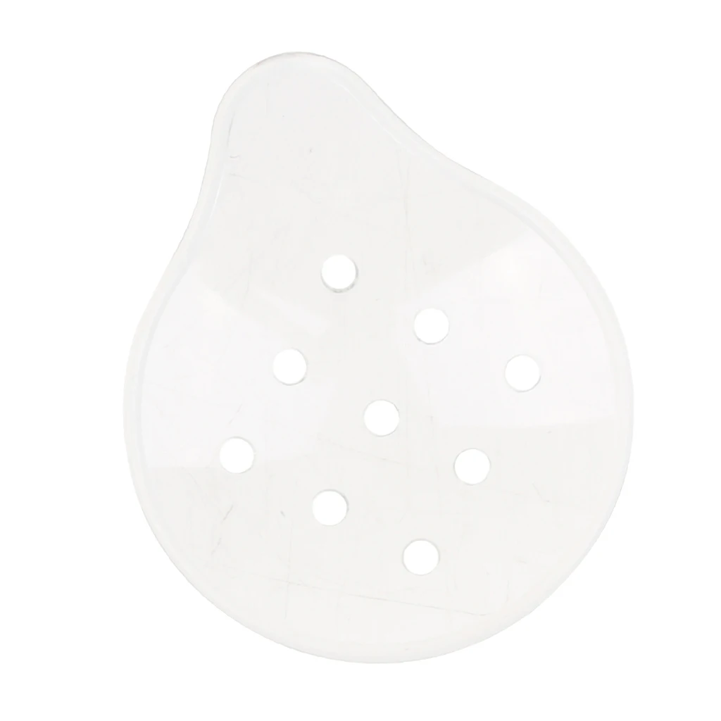 9 Holes Clear Plastic Eye Shield Cover Ventilation Reduce Fogging