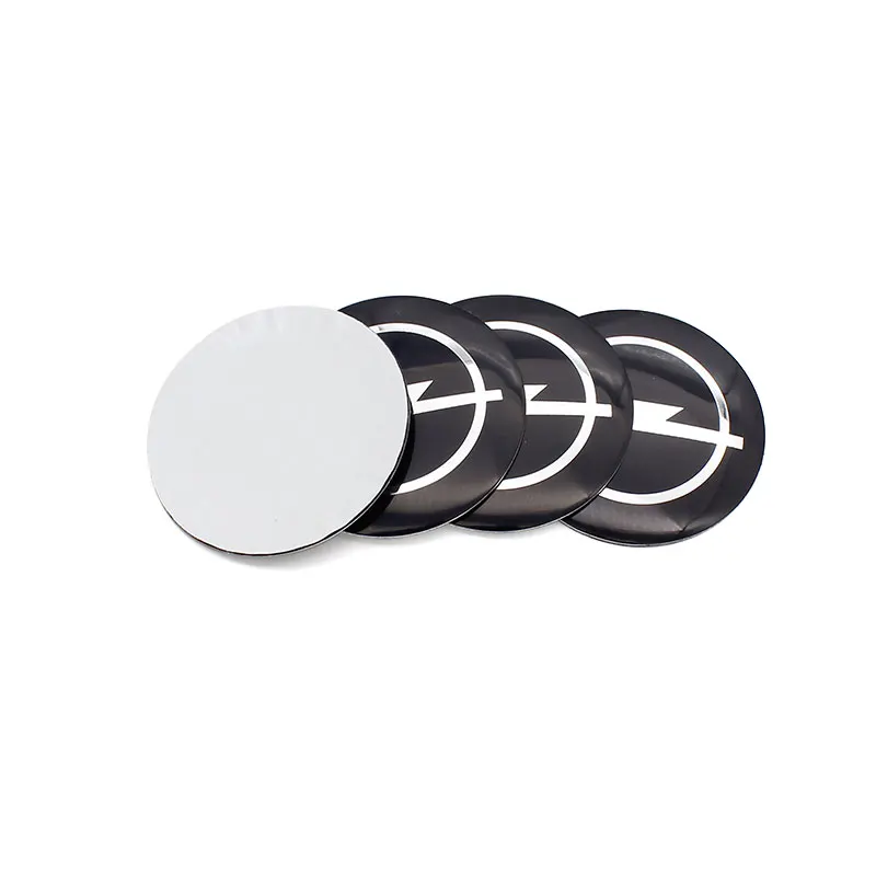 

4pcs 56.5mm center cap opel logo car wheel center hub cap emblem Dust-proof badge Sticker