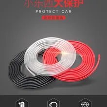 Новые открытые двери автомобиля анти столкновения Авто двери избегания столкновения палка резиновые полосы украшения наклейки автомобильные аксессуары